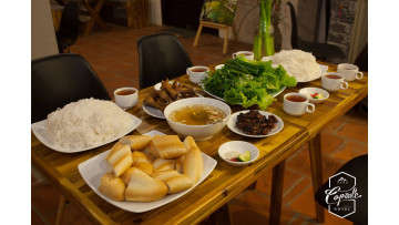 Khu BBQ ngoài trời